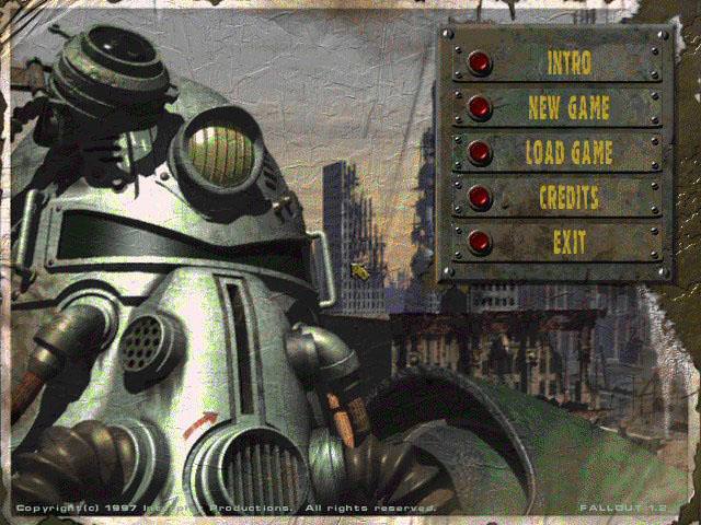 Fallout 1 Menu