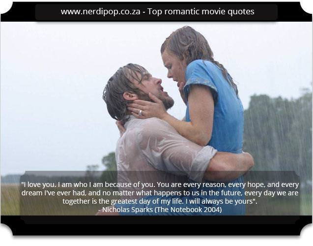 Top Romantic - The Notebook